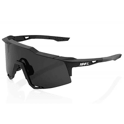 Gafas 100% Speedcraft Soft Tact Negro Lente SMOKE