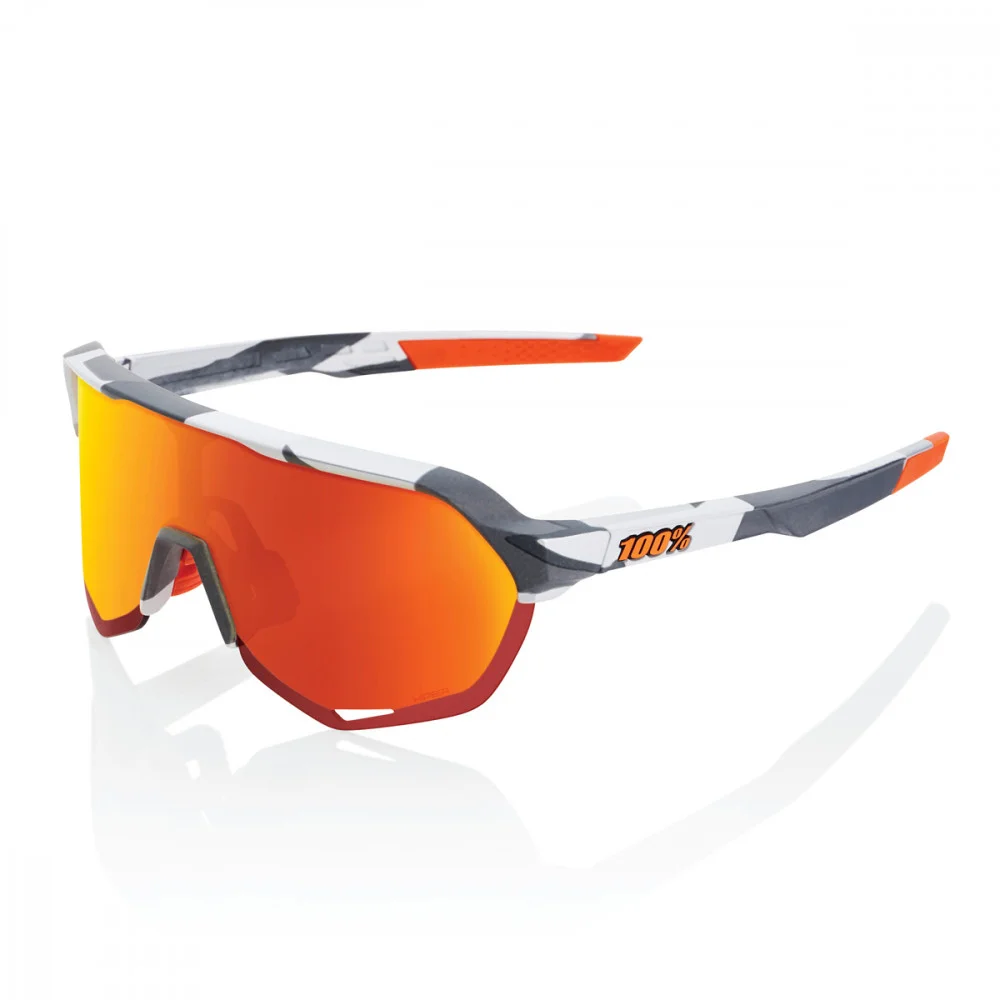 GAFAS/LENTES 100% S3 Soft Tact Grey Camo / HiPER Red Multila