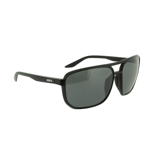 Lentes/Gafas de sol 100% KONNOR MATTE BLACK BLACK MIRROR LENS