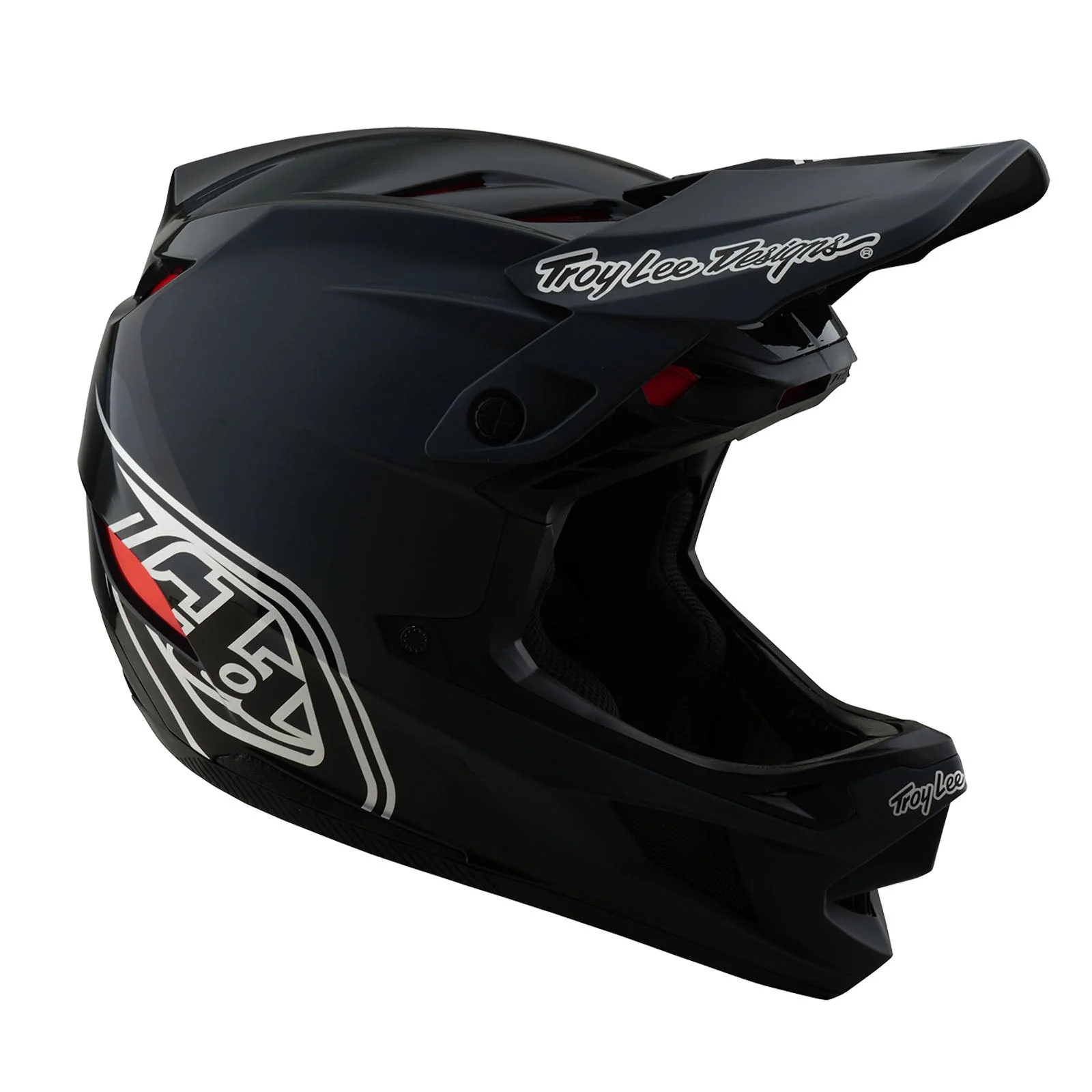 Casco Troy Lee Designs D4 Polyacrylite SHADOW BLACK