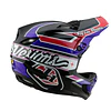 Casco Troy Lee Designs D4 Polyacrylite Linear Black 