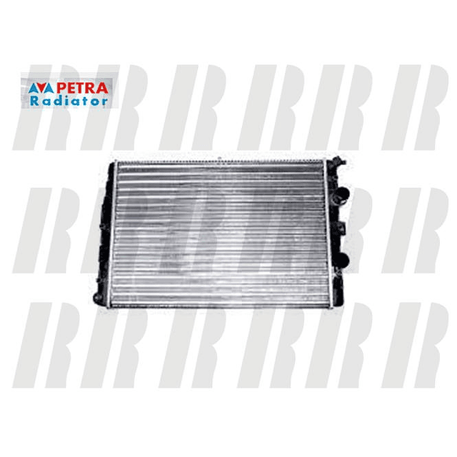 RADIADOR VOLKSWAGEN GOL G2 G3 G4 1.6/1.8 1998/2007 SIN AIRE ACONDICIONADO