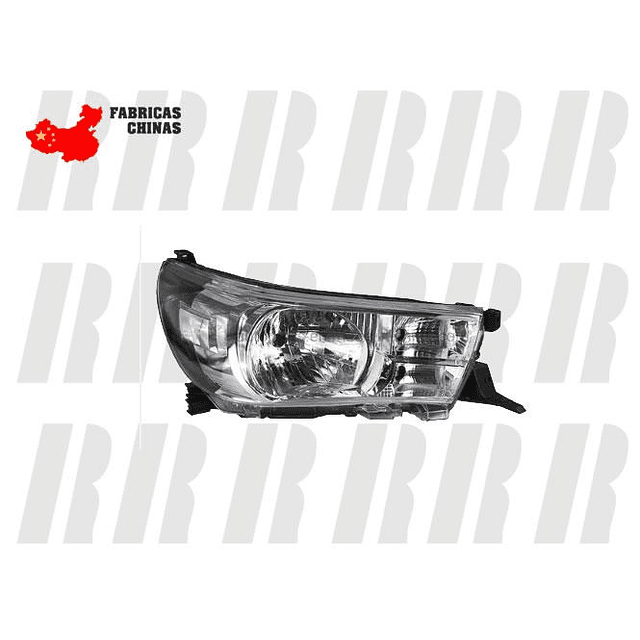 OPTICO DERECHO TOYOTA HILUX REVO 2016/2020 - REEMPLAZO 114186R