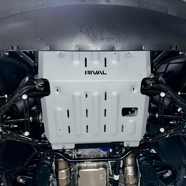 Skid plate Silverado 2019-2024 aluminio 6mm 