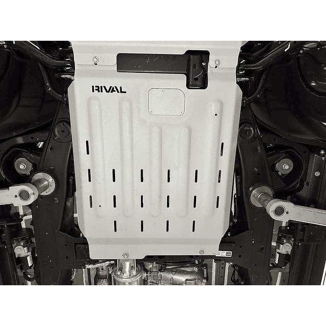 Skid plate Silverado 2019-2024 aluminio 6mm 