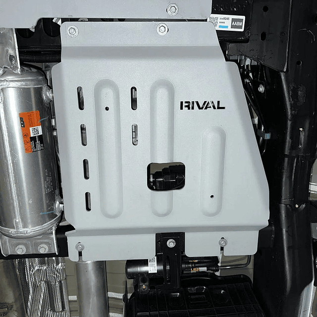 Skid plate Silverado 2019-2024 aluminio 6mm 