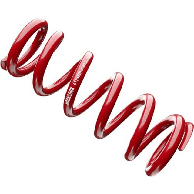 Resorte RockShox 151mm 57.5-65mm Rojo Eléctrico 500lb