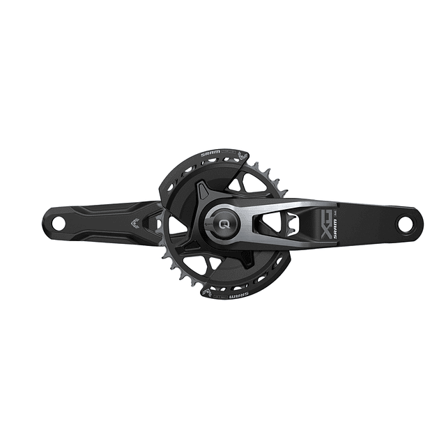 Volante SRAM Potenciómetro Eagle X0  T-Type Spindle DUB Wide 55mm 32T Q174 165mm Negro