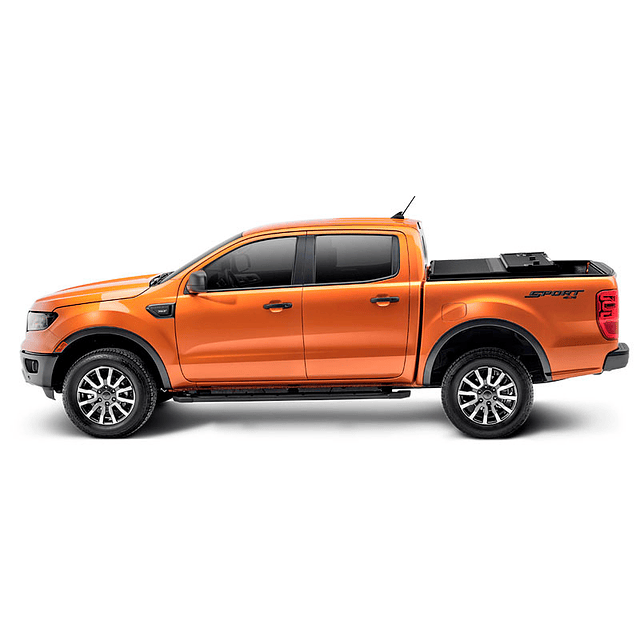 CAPOTA RIGIDA TRIFOLD FORD NEW RANGER 2023 EN ADELANTE MODELOS XL XLS XLT Y RAPTOR - INCLUYE 2 LUCES LED INTERIORES - NO SIRVE PARA MODELO LIMITED