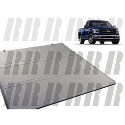 CAPOTA RIGIDA/TAPA PICK UP TRIFOLD FORD F150 CABINA SIMPLE 2015/2020 6.5 PIES - INCLUYE 2 LUCES LED INTERIORES