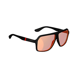 Lentes Leatt TheViz Andes Negro Satinado Polarizado Rojo 14 VLT
