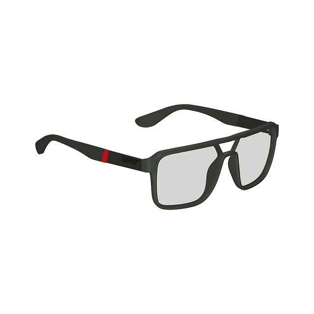 Lentes Leatt TheViz Pyrenees Verde Satinado Polarizado Café Plata 20 VLT