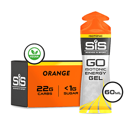 Caja SIS Gel Go Isotónico Naranja 60ml 30U