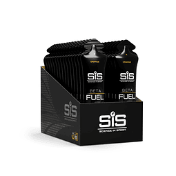 Caja SIS Gel Beta Fuel Naranja 60ml 30U