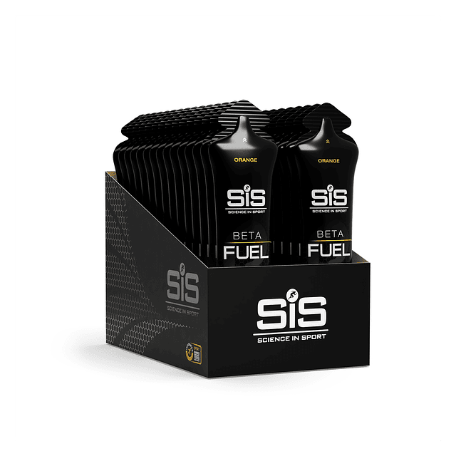 Caja SIS Gel Beta Fuel Naranja 60ml 30U