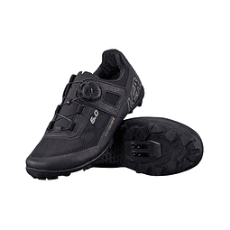 Zapatillas Leatt Endurance Fijaciones PRO 6.0 Negro 12US 47EU 30cm