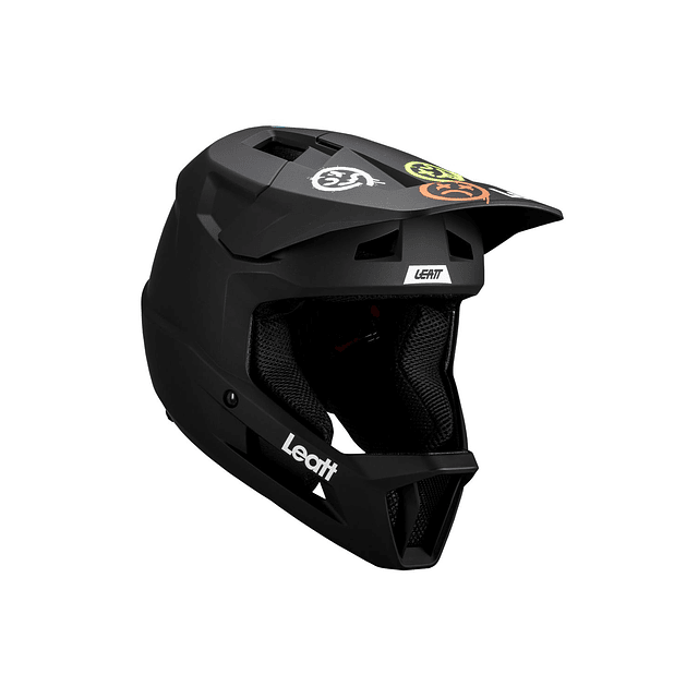 Casco Leatt MTB Infantil JR Gravity 1.0 Negro XS 53-54cm