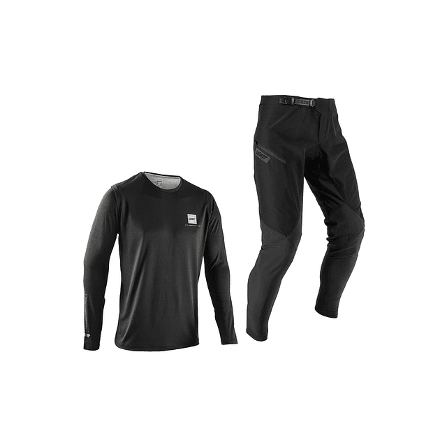 Kit Leatt MTB Ride Gravity 1.0 Infantil JR Mini Ghost XXS 100-110cm