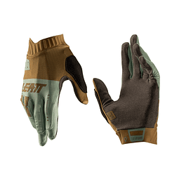Guantes Leatt MTB Mujer GripR 1.0 Café Latón S 8US 7EU