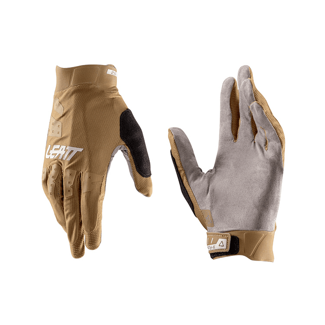 Guantes Leatt MTB X-Flow 2.0 Café Latón M 9US 8EU