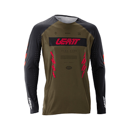 Jersey Leatt MTB Manga Larga Gravity 5.0 Café Racing XL 44US 54EU