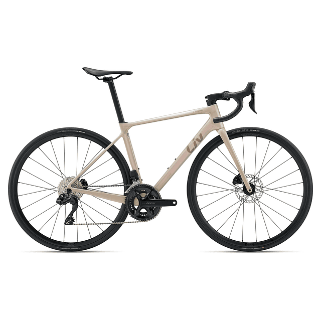 BICICLETA RUTA LIV LANGMA ADVANCED 1-QOM MY25 (SUNSET IVORY, XS)