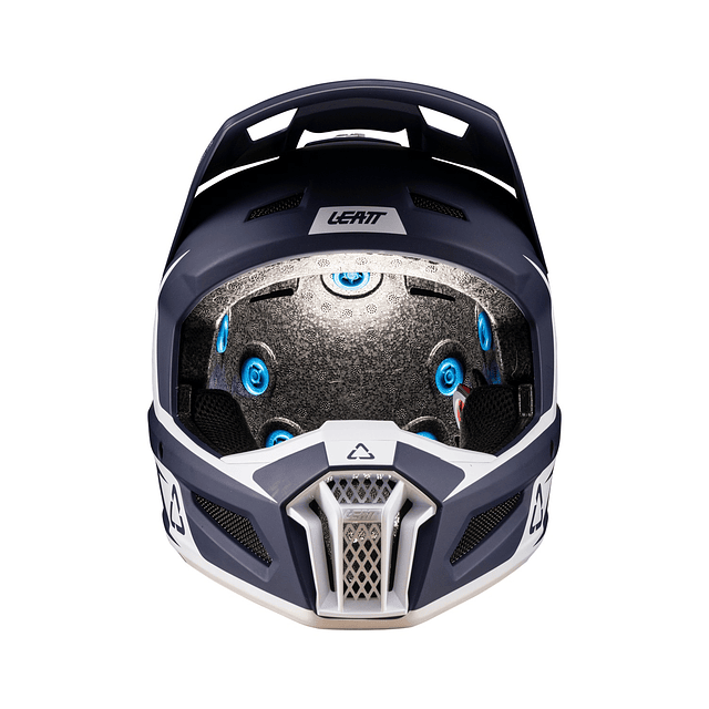 Kit Leatt Casco Moto Infantil JR 3.5 Antiparra 2.5s Azul  