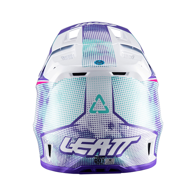 Kit Leatt Casco Moto 7.5 Antiparra 4.5 Morado