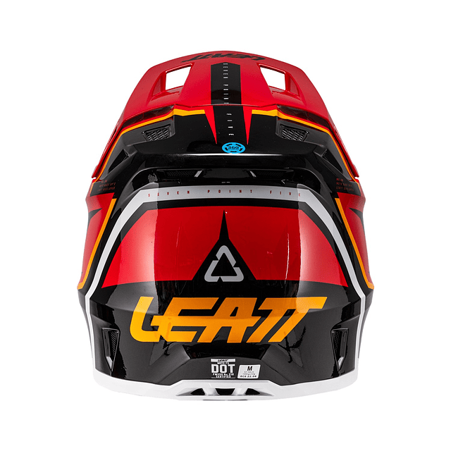 Kit Leatt Casco Moto 7.5 Antiparra 4.5 Rojo 