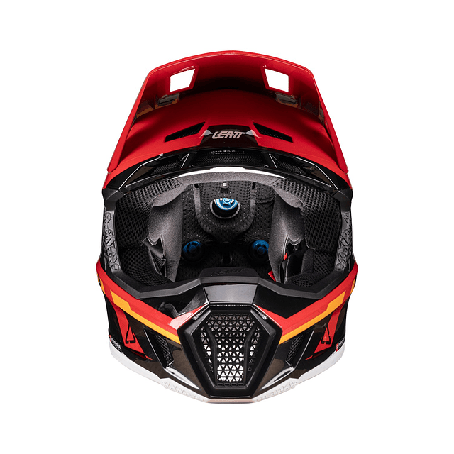 Kit Leatt Casco Moto 7.5 Antiparra 4.5 Rojo 