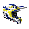 Casco Airoh Twist 3 DINASTY blue/yellow gloss 