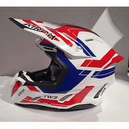 Casco Airoh Twist 3 DINASTY blue/red gloss 