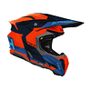 Casco Airoh Twist 3 FANCY orange/blue gloss 