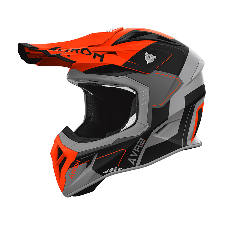 CASCO AIROH AVIATOR ACE 2 SHIELD ORANGE MATT