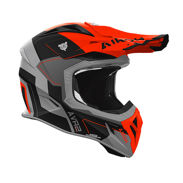 CASCO AIROH AVIATOR ACE 2 SHIELD ORANGE MATT 