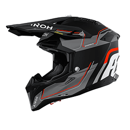 CASCO AIROH AVIATOR 3 LEADER ORANGE MATT 