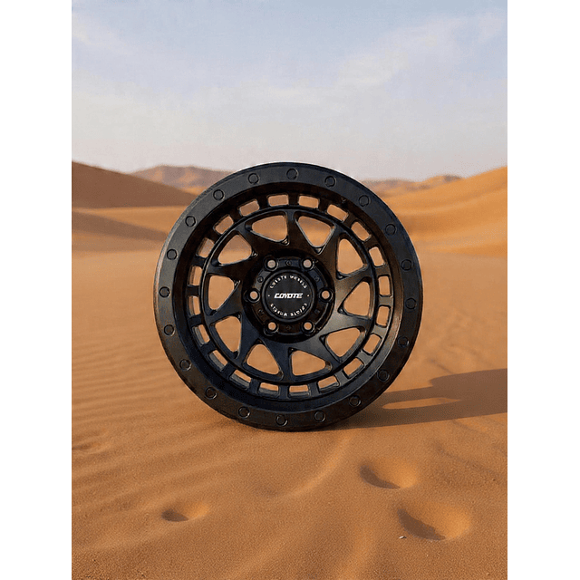 4 llantas Coyote Wheels Sahara Aro 17×9 6×139 Offset 0  