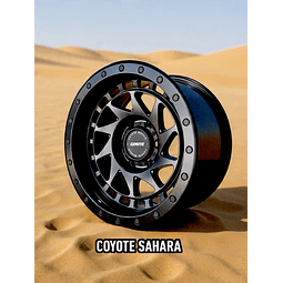 4 llantas Coyote Wheels Sahara Aro 17×9 6×139 Offset 0  