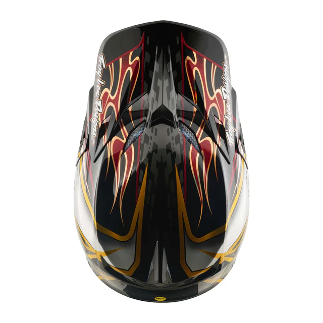 Casco Troy Lee Designs SE5 Carbon WINGS BLACK / BLACK 