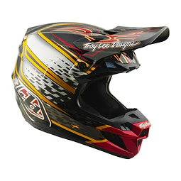 Casco Troy Lee Designs SE5 Carbon WINGS BLACK / BLACK 