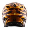 TROY LEE DESIGNS CASCO SE5 CARBON OVERSPRAY BLACK / GOLD 