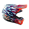 TROY LEE DESIGNS CASCO SE5 COMPOSITE OVERSPRAY VIOLET / WHITE