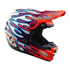 TROY LEE DESIGNS CASCO SE5 COMPOSITE OVERSPRAY VIOLET / WHITE