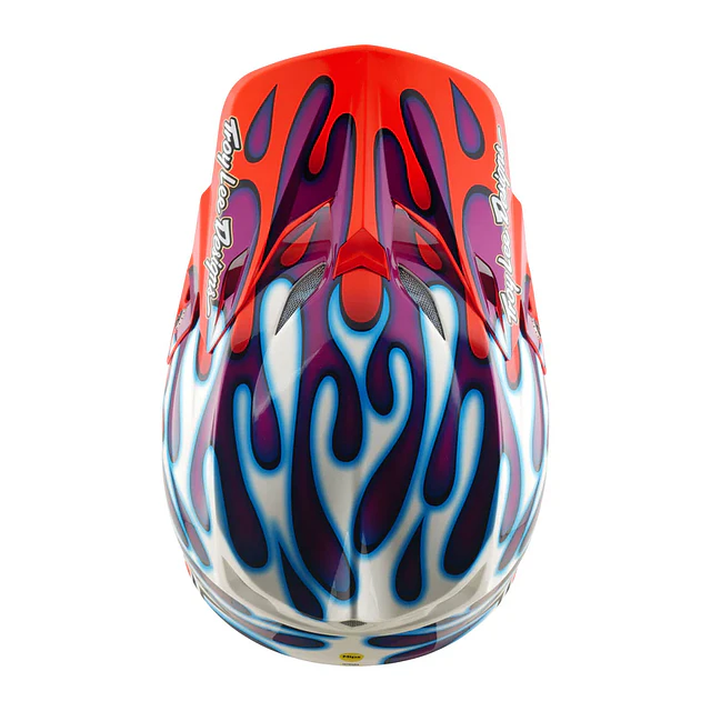 TROY LEE DESIGNS CASCO SE5 COMPOSITE OVERSPRAY VIOLET / WHITE