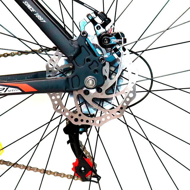 Bicicleta 27.5 MTB Phoenix Disco 21S Negr/Roj