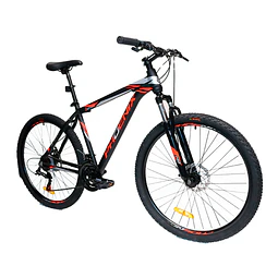 Bicicleta 27.5 MTB Phoenix Disco 21S Negr/Roj