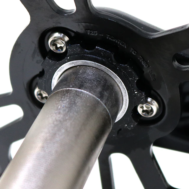 Volante Prowheel BSA Boost 11/12V Narrow Wide 30T DM3 170/175mm Negro