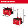 Caja de herramientas MILWAUKEE con ruedas PACKOUT™