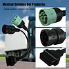 Conector Obd 16pin Cable A J1708 J1939 6pin 9pin para Camión