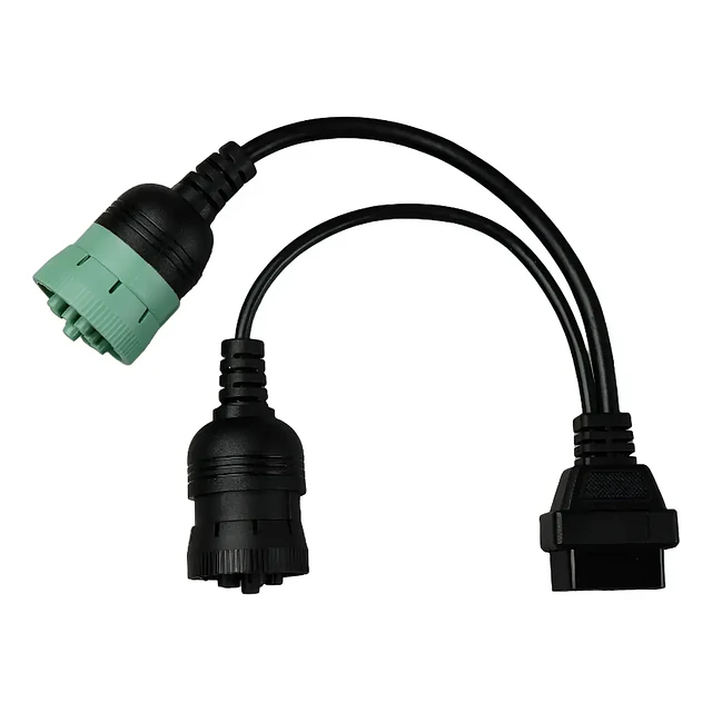 Conector Obd 16pin Cable A J1708 J1939 6pin 9pin para Camión
